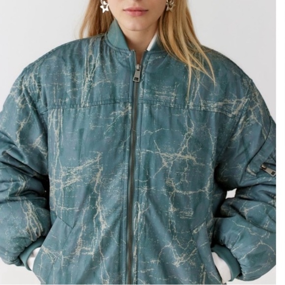 BDG Marcy Nylon Bomber Jacket - Picture 10 of 10